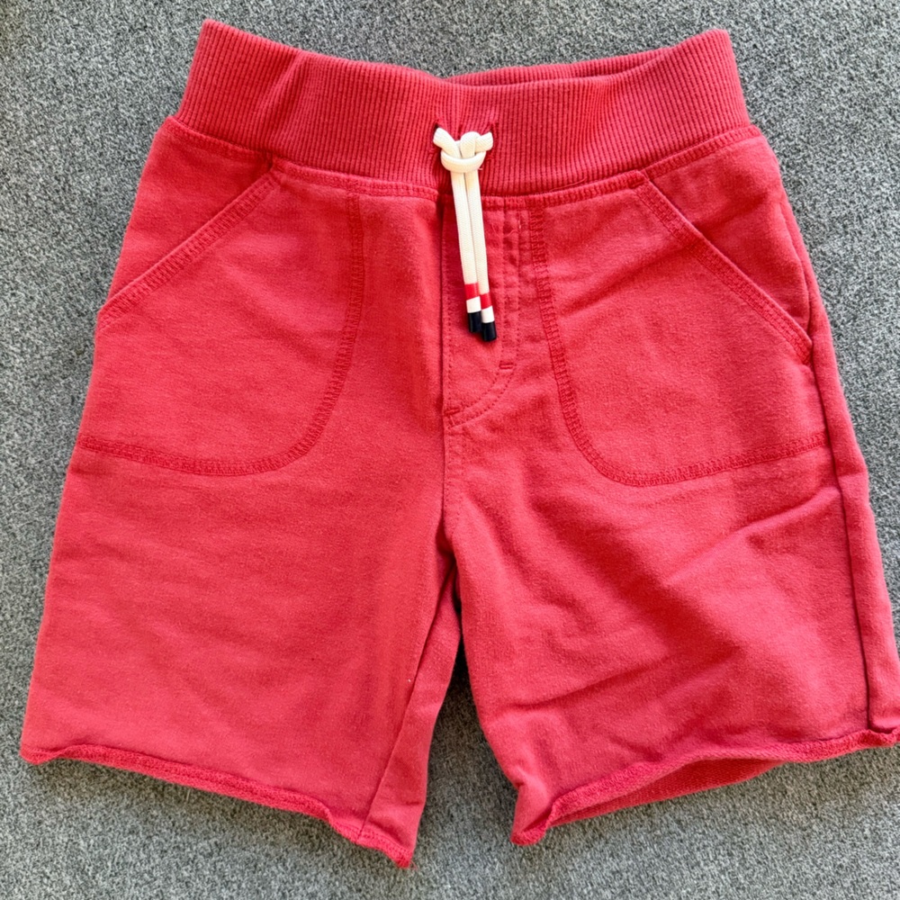 Kids Headquarters Red Drawstring Shorts